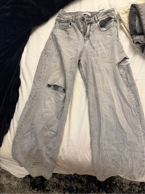 Icon Denim Poppy Jean - Light Gray